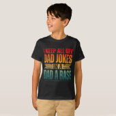 IK BEWAAR AL MIJN VADER-GRAPPEN IN EEN VADER-DATAB T-SHIRT (Voorkant volledig)