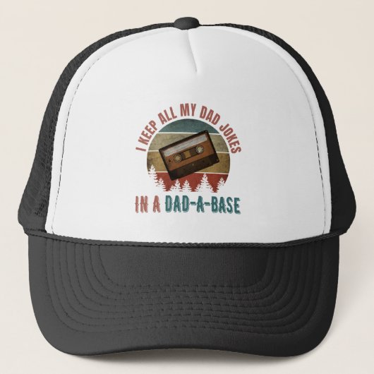 IK BEWAAR AL MIJN VADER-GRAPPEN IN EEN VADER-DATAB TRUCKER PET (Voorkant)