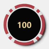 Ik bewaar al mijn vadergrappen in een vaderdatabas poker chips (Achterkant)