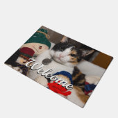 Ik bewaar een Calico Welkom Doormat Deurmat (Schuin)