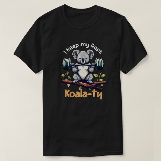 Ik bewaar mijn vertegenwoordigers Koalaty T-shirt (Design voorkant)