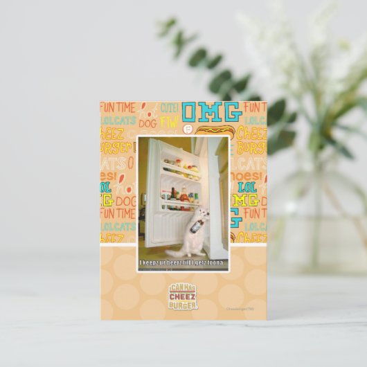 Ik bewaar onze bieren briefkaart (Staand voorkant)