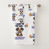 IK BEWONDER JE ZEER BAD HANDDOEK (Insitu)