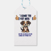 IK BEWONDER JE ZEER CADEAULABEL (Voorkant)