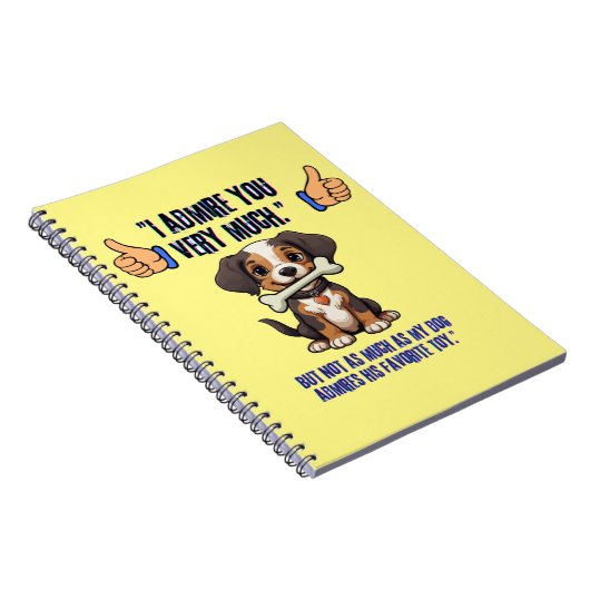 IK BEWONDER JE ZEER NOTITIEBOEK (Rechterzijde)