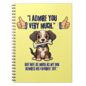 IK BEWONDER JE ZEER NOTITIEBOEK (Voorkant)