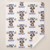 IK BEWONDER JE ZEER SHERPA DEKEN (Voorkant)