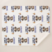 IK BEWONDER JE ZEER SHERPA DEKEN (Voorkant (horizontaal))