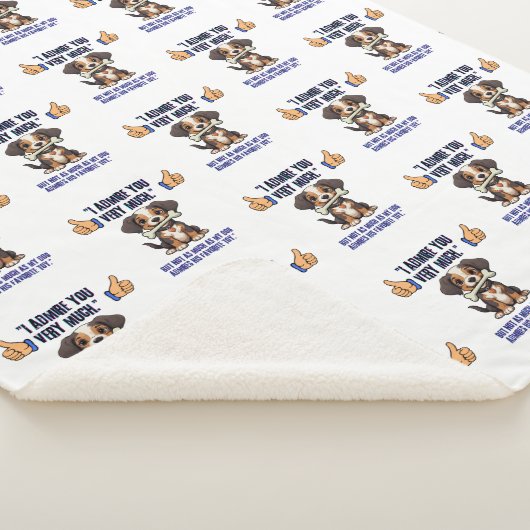 IK BEWONDER JE ZEER SHERPA DEKEN (3/4)