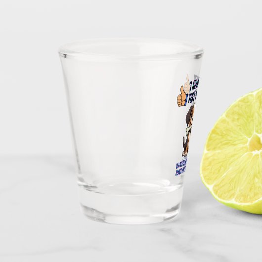 IK BEWONDER JE ZEER SHOT GLAS (Links)