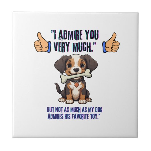 IK BEWONDER JE ZEER TEGELTJE (Voorkant)