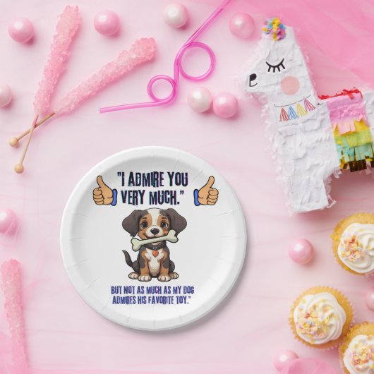 IK BEWONDER U ERG PAPIEREN BORDJE (Feest)