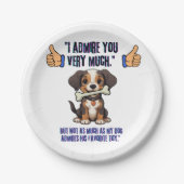 IK BEWONDER U ERG PAPIEREN BORDJE (Voorkant)