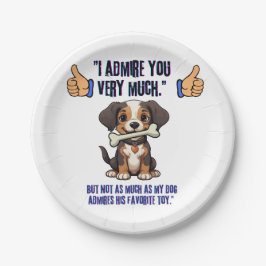 IK BEWONDER U ERG PAPIEREN BORDJE