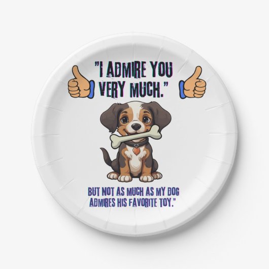 IK BEWONDER U ERG PAPIEREN BORDJE (Voorkant)