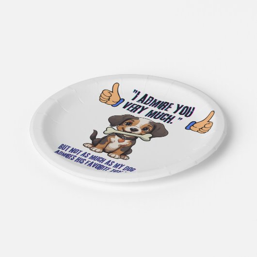 IK BEWONDER U ERG PAPIEREN BORDJE (Gekanteld)