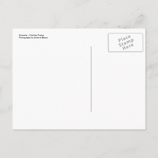 Ik bewoog! aankondigingskaart (Achterkant)