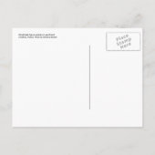 Ik bewoog! aankondigingskaart (Achterkant)