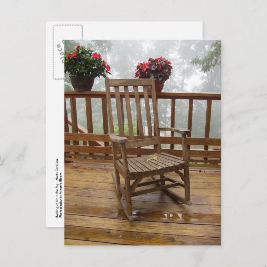 Ik bewoog! aankondigingskaart (Voorkant / Achterkant)