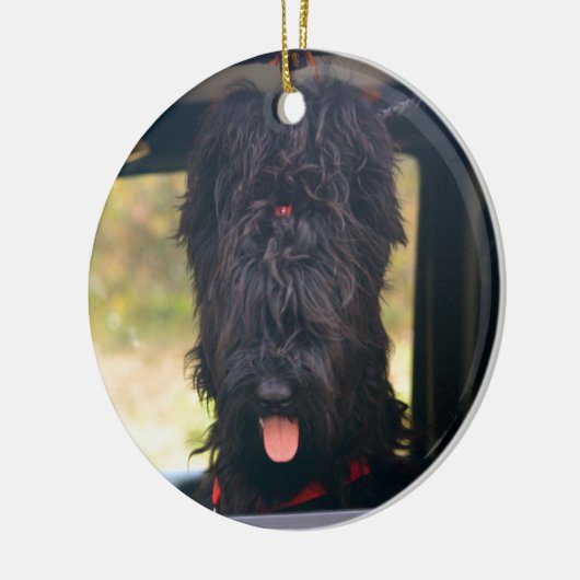 Ik bezit deze jeep keramisch ornament (Links)