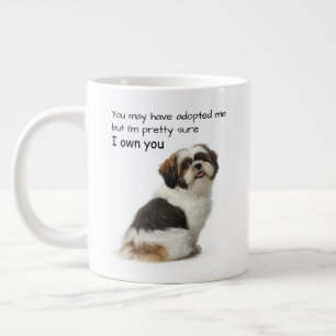 Ik bezit jou Shih Tzu Grote Koffiekop