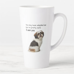 Ik bezit jou Shih Tzu Latte Mok