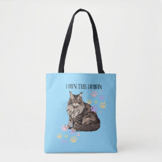 Ik bezit zijn menselijke boodschappentas tote bag