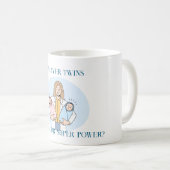 Ik bezorg een tweeling koffiemok (Voorkant rechts)