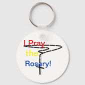 Ik bid de Rosary! Sleutelhanger (Voorkant)