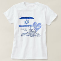 Ik bid voor Israël. Ik sta achter Israël. Wereldvr