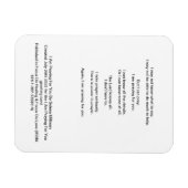 "Ik bid voor je" gedicht Magneet (Horizontaal)