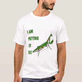 Ik bid voor je. t-shirt