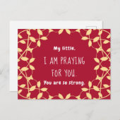 Ik Bid Voor Jou - Ansichtkaart Briefkaart (Voorkant / Achterkant)