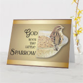 Ik Bid Voor Jou - Zorg en Bezorgdheid Kaart (Gele Bloem)