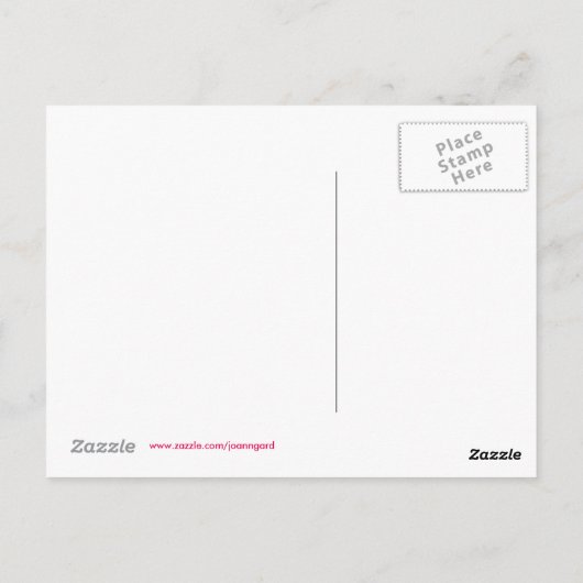 Ik bid voor u briefkaart (Achterkant)