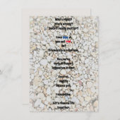 Ik bied mijn excuses aan voor het Wenskaart van Fl (Voorkant / Achterkant)