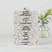 Ik bied mijn excuses aan voor het Wenskaart van Fl (Staand voorkant)