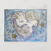 Ik bied vrede aan briefkaart (Voorkant)