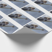 Ik bij de Berlijnse Fernsehturm Cadeaupapier (Hoek)