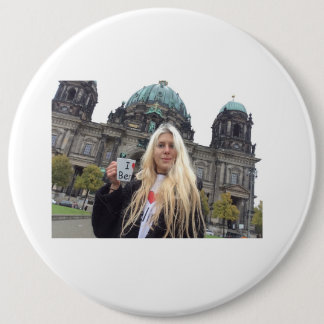 Ik bij de Berliner Dom!!!!!! Ronde Button 6,0 Cm