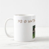 Ik bij watergat. drogen koffiemok (Links)