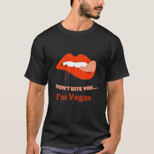 Ik Bijt Niet  Ik Ben Veganist T-shirt