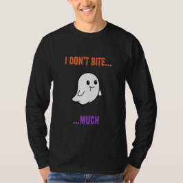 Ik bijt niet... Veel - Halloween Party Design T-shirt