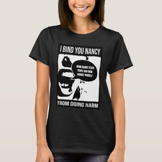 IK BIND JE NANCY T-SHIRT (Voorkant)