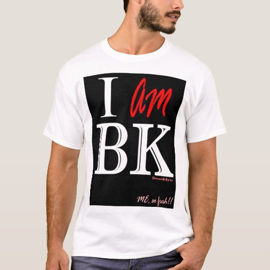 IK BK BLK T-SHIRT (Voorkant)