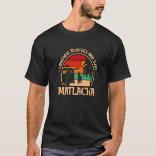 Ik blader door stranden en Surf 16 T-shirt