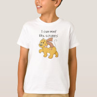 Ik blaf als de T-shirts en de Giften van een Puppy