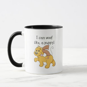 Ik blaf als de T-shirts en de Giften van een Puppy Mok