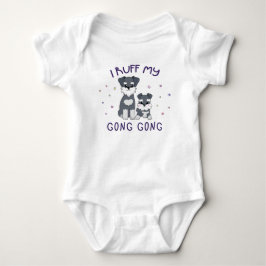 Ik blaf naar mijn opa - Moppige puppy's Romper