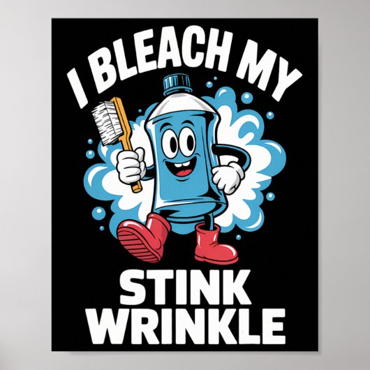 Ik bleek mijn stinkende rimpel Shirt Funny Dirty C Poster (Voorkant)
